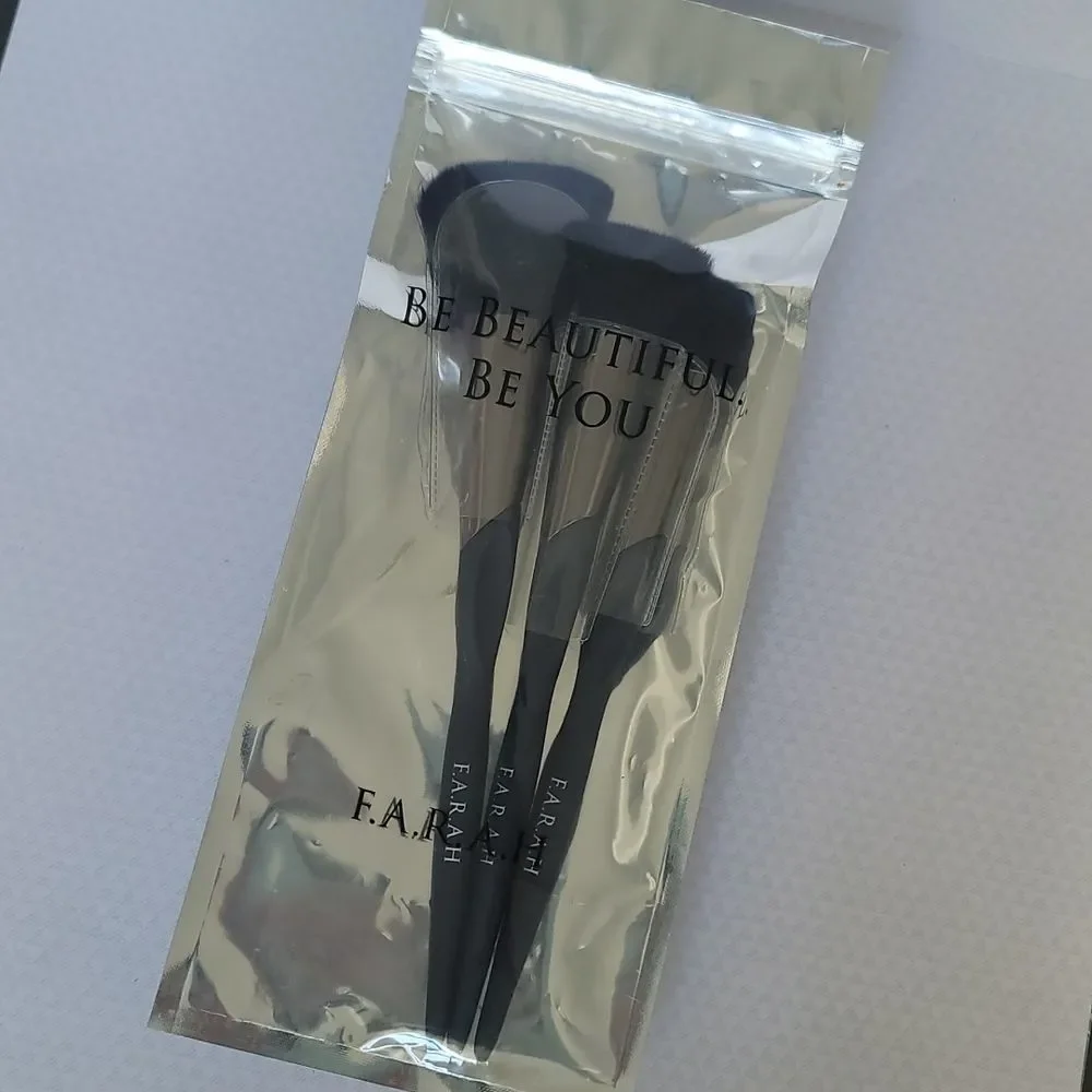F.A.R.A.H Be Beautiful Be You 3-Piece Perfection Brush Set Brushes - New